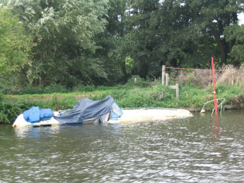 Sunken Boat, Norfolk Broads