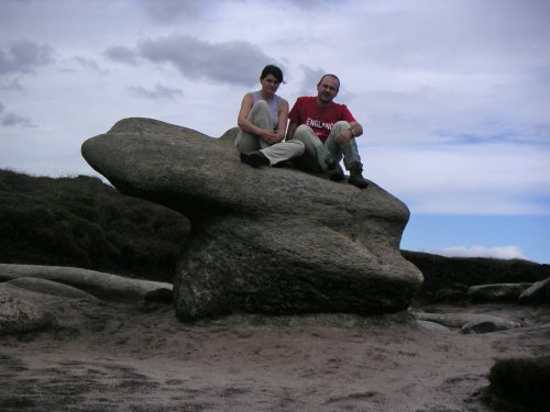 Peak District National Park: Edale and the Kinder Plateau.