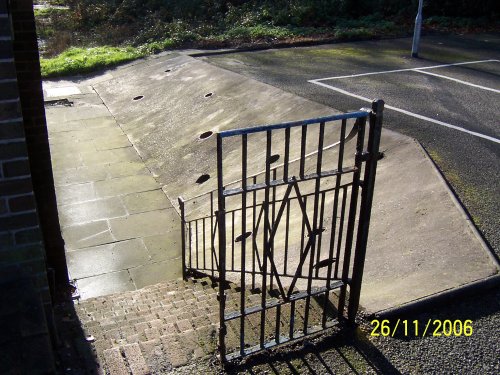 Steps at Christ Church Hall, Eccleston, St Helens