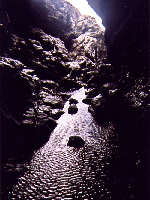 Merlin's Cave, Cornwall