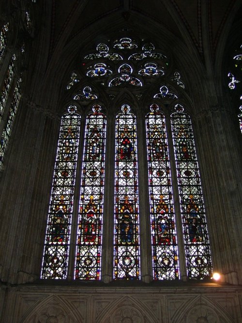 York Minster interior, York, North Yorkshire