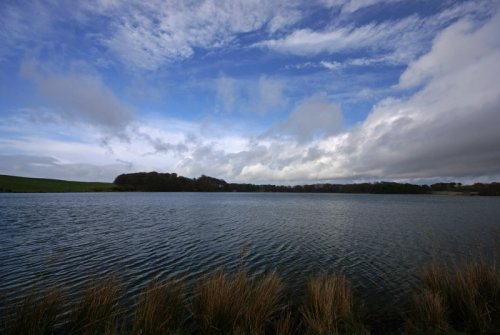 Just before the snow arrived... -  - taken at Talkin Tarn country park