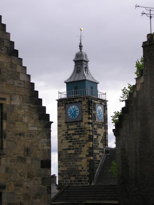 Stirling tower clock.