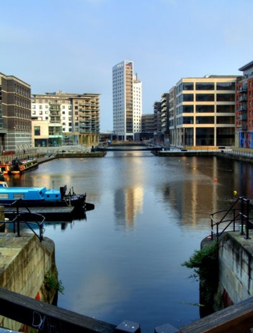 Clarence Dock from The Lock. Leeds