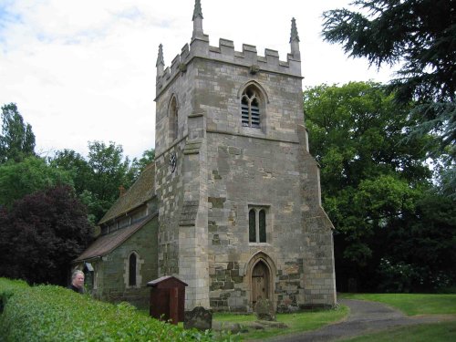 St. Margaret's Church from the sidewalk.