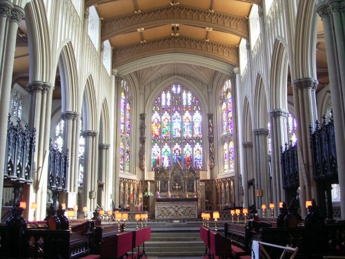 St John the Evangelist Church.  Briggate. Leeds