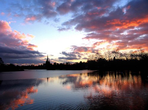 Lichfield Cathedral, Lichfield, Staffordshire.