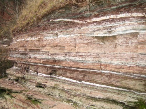 Rock Strata, Radcliffe on Trent, Nottinghamshire