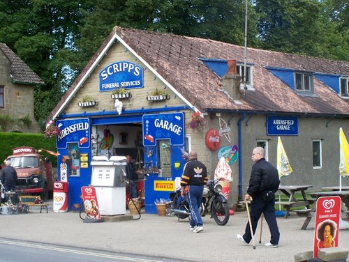 Mr Scripts garage Aidensfield A.k.A Goathland, North Yorkshire