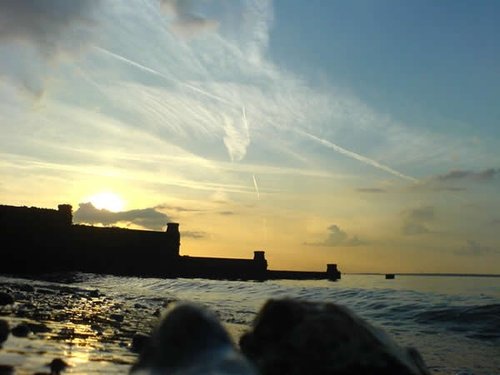 Whitstable Beach in Kent