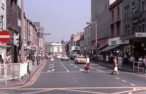 Huddersfield Town Center, West Yorkshire