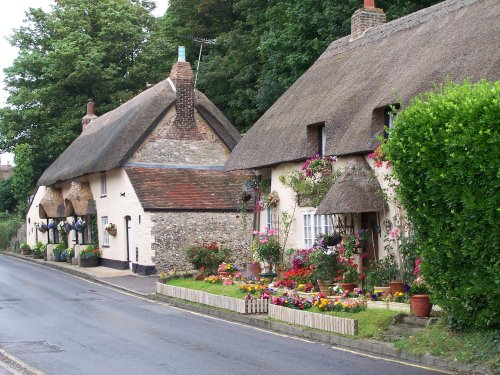 Cottages in West Lulworth, Dorset