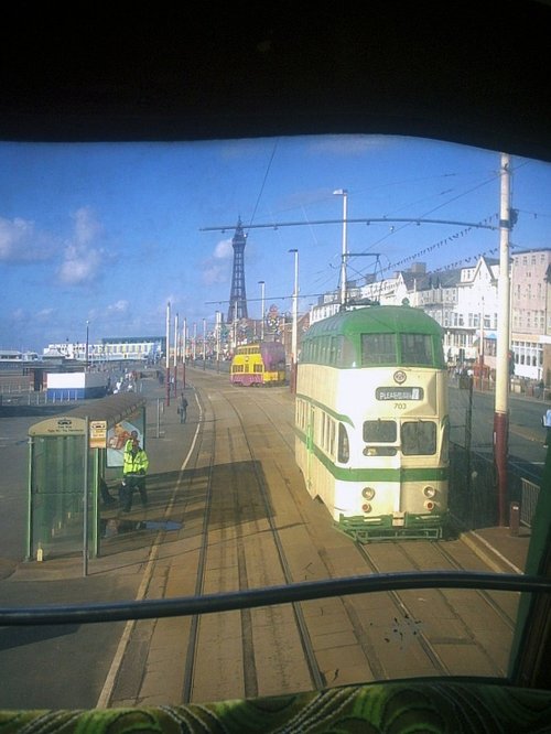 View from a Blackpool Tram