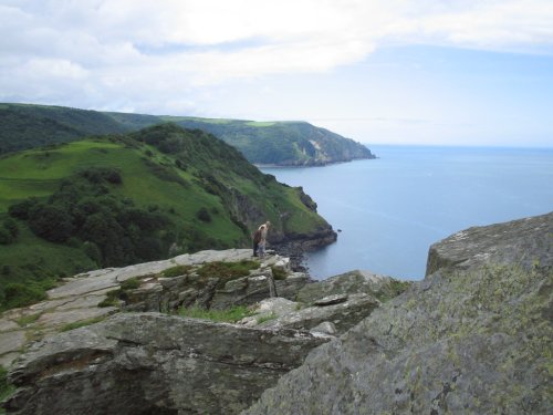 The Valley of the Rocks, Lynton, Devon.