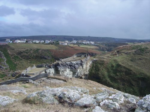 Tintagel Castle, Tintagel, Cornwall