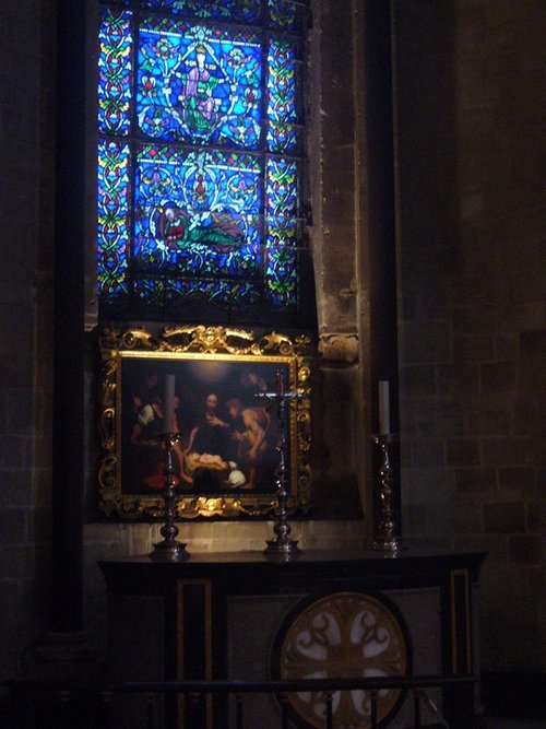 In the cathedral