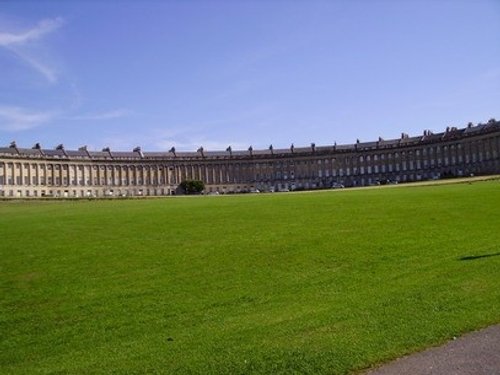 Royal Crescent in Bath, Somerset.