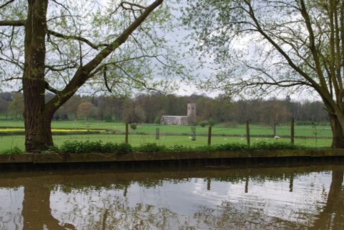 Wistow, Leicestershire, from the Grand Union Canal