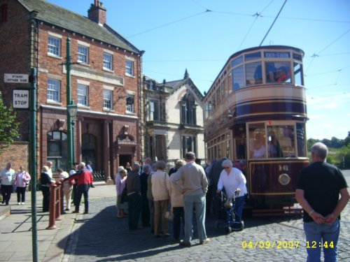 main street Beamish Town