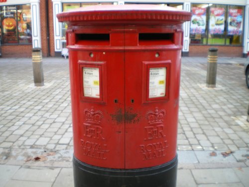 Post box in Lichfield