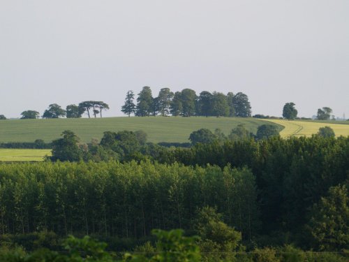 View from Steeple Claydon churchyard