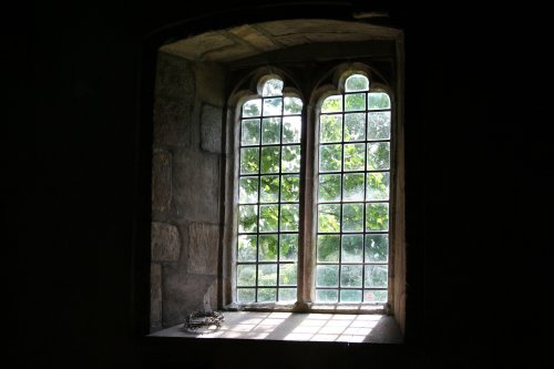 A view from the arched window