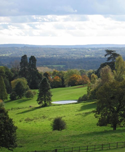 The swimming pool at Chartwell