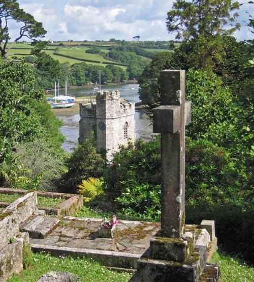 Churchyard of St.Just-in-Roseland, Cornwall