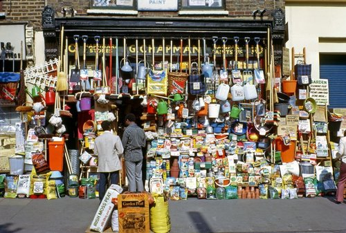 Hardware shop at Islington, North London