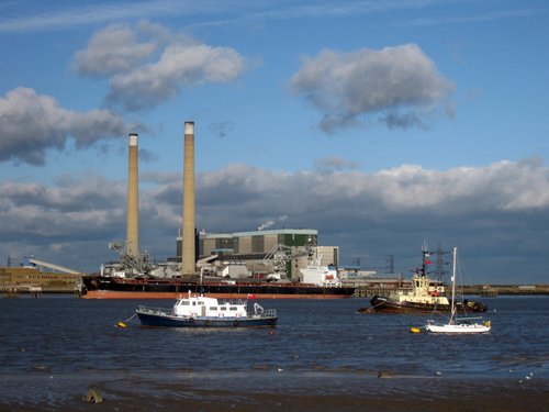 The Thames at Gravesend Promenade