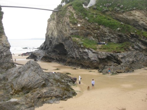 Newquay beach