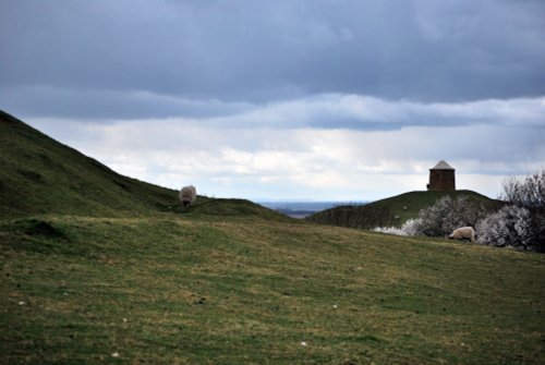 A stormy day at Burton Dassett