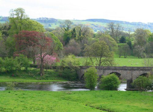 River Ribble and Mitton Bridge