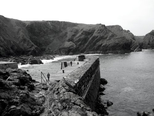 A beautiful cove, I think its Mullion