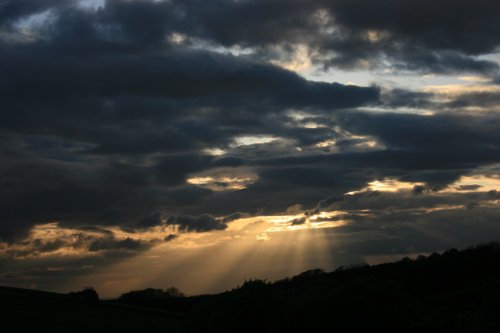 Sunset at Weedley Springs