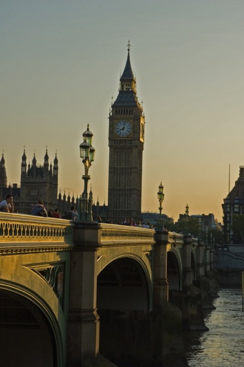 Westminster Bridge at Dusk