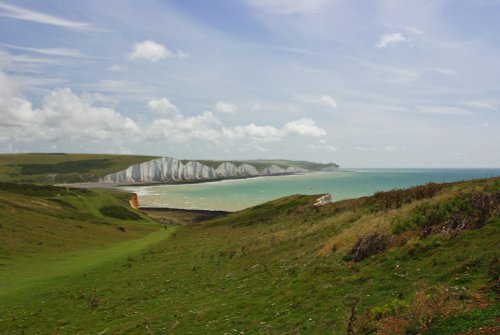 Seaford Head towards the Seven Sisters