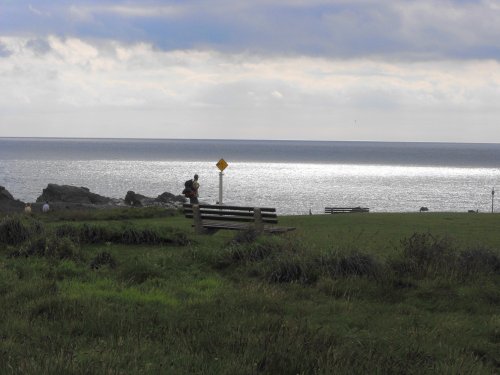 Looking west over the Atlantic