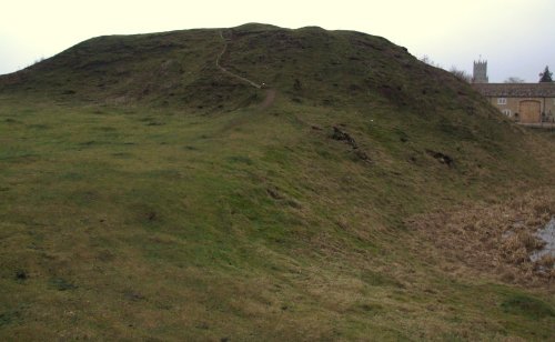 Site of Fotheringhay Castle, Northamptonshire.