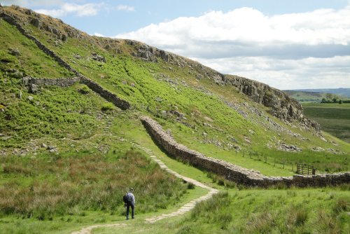 Hadrian's Wall near Greenhead