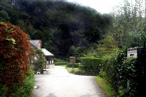 The path and ticket office.