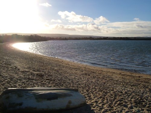 Boat on the sand