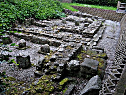 Roman ruins in Ribchester.