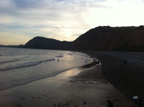 Sidmouth Beach - Summer Evening