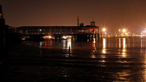 Gravesend Pier from Bawley Bay