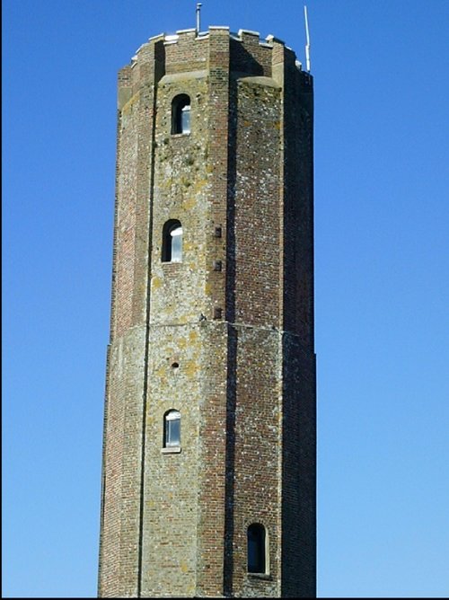 Naze Tower overlooking the sea