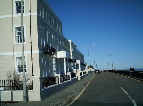 Edwardian Houses on the seafront