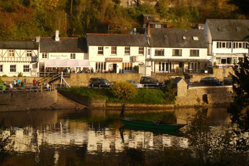 Ferry across the river