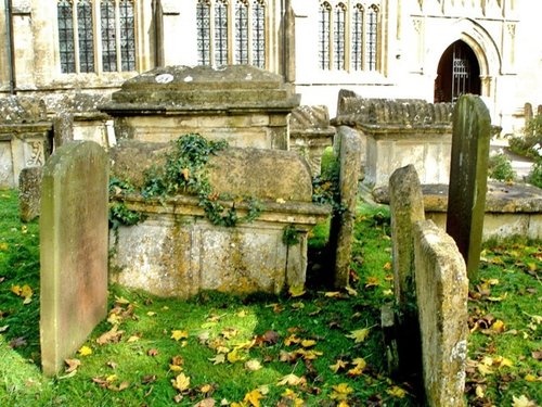 Graveyard at  St. John the Baptist Church