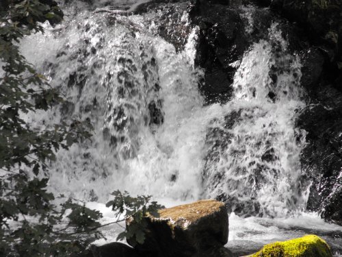 Waterfall on Honister Pass